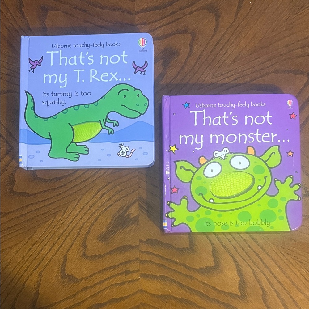 Usborne kids books | set of 2 Usborne touchy-feely board books